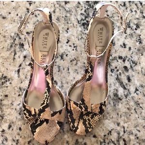 White House Black Market Strap Sandals